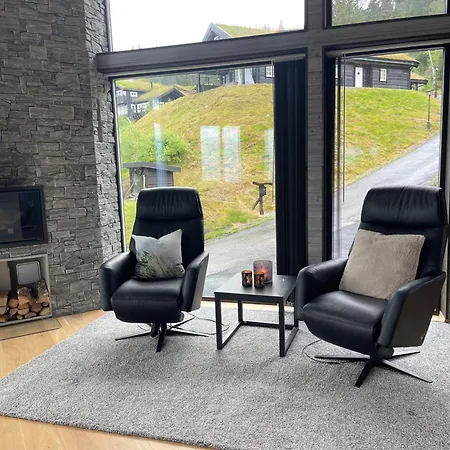 Eksklusiv Hytte I Voss Skulestadmo
